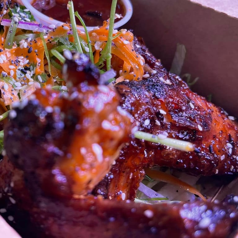  Korean Style Sticky Wings