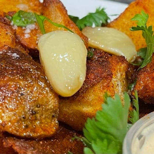 Smoked Paprika Papas Bravas.
