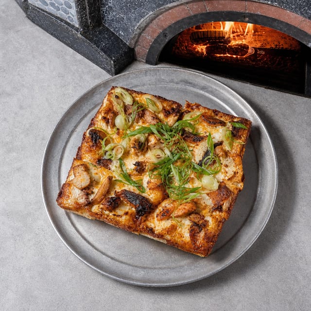 Garlic Chicken & White Truffle Pie.