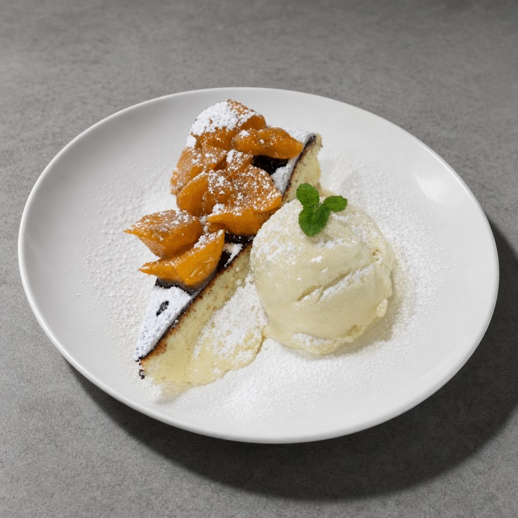 Basque Cheesecake.