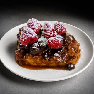 Bourbon Caramel Bread Pudding