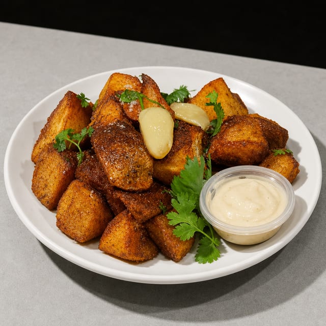 Smoked Paprika Papas Bravas.