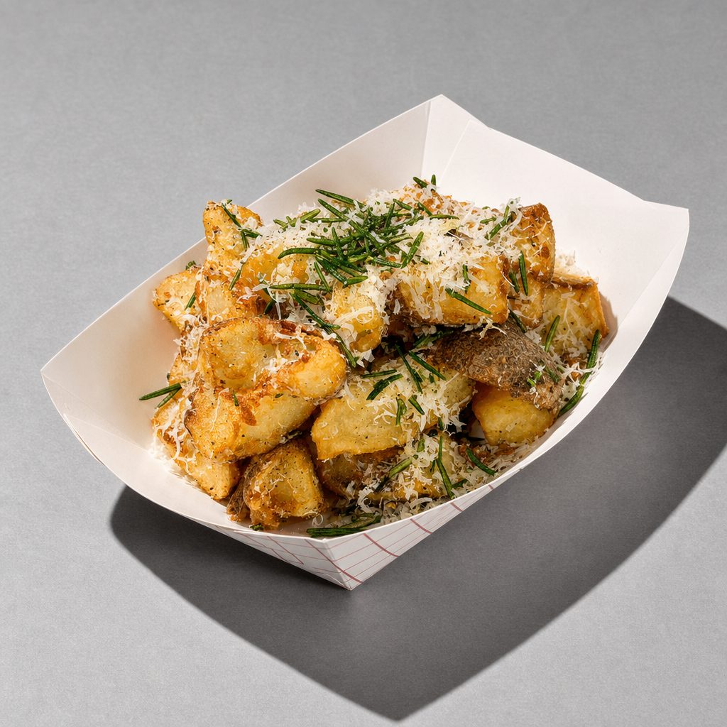Rosemary Sea Salt Papas Bravas.