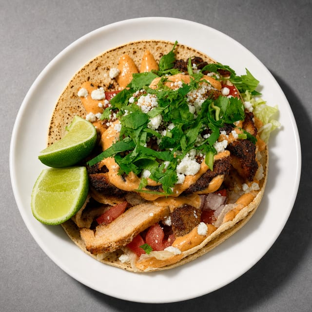 Chicken Tacos.
