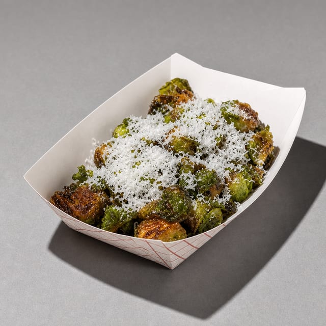 Fried Brussels Sprouts.