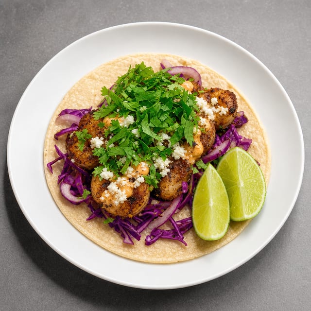 Shrimp Tacos.