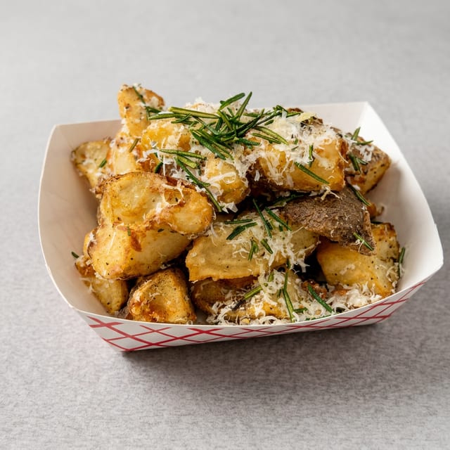 Rosemary Sea Salt Papas Bravas.