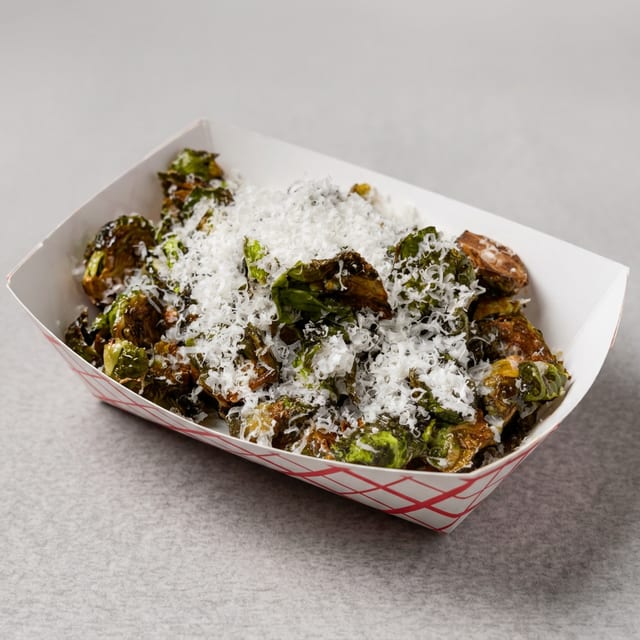 Fried Brussels Sprouts.